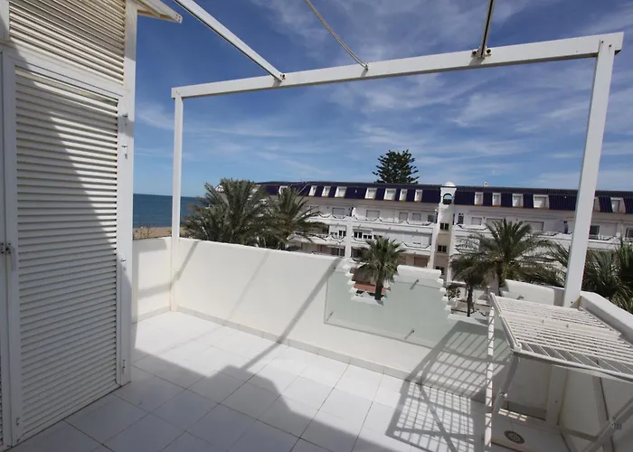 公寓 Cala De Oro Atico En 1º Linea Con Vistas By Costablancarent 德尼亚