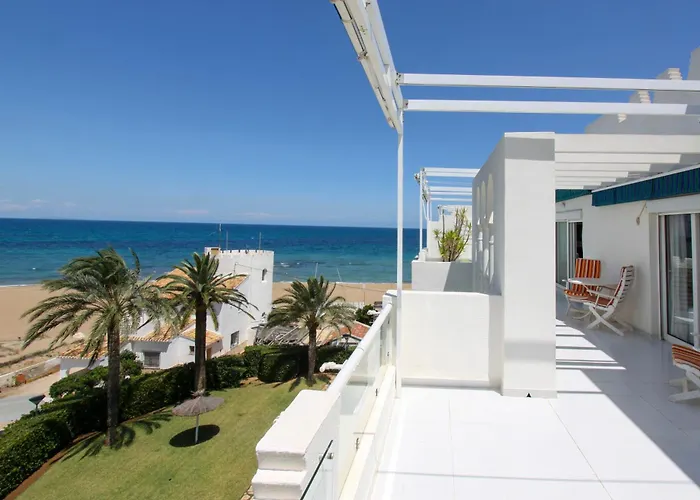 Апартаменты Cala De Oro Atico En 1º Linea Con Vistas By Costablancarent *