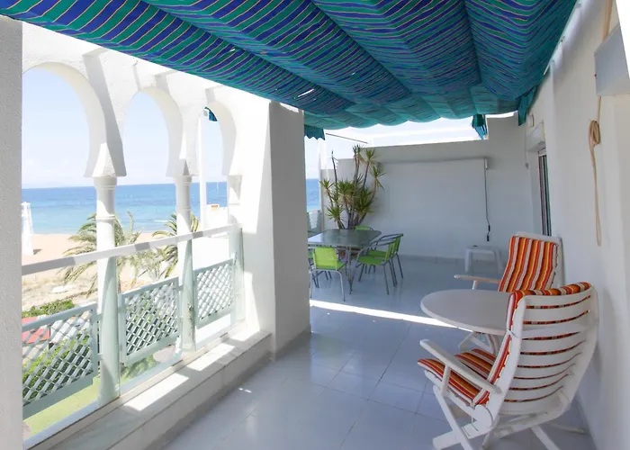 公寓 Cala De Oro Atico En 1º Linea Con Vistas By Costablancarent