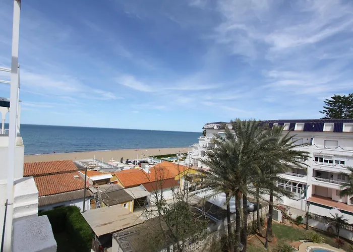 公寓 Cala De Oro Atico En 1º Linea Con Vistas By Costablancarent 德尼亚